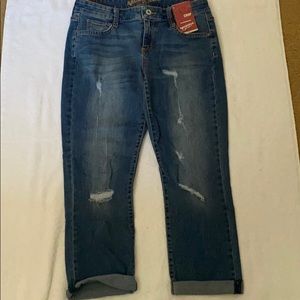 Arizona Jean co -denim crop jeans